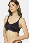 Triumph Double Layered Non Wired Full Coverage Minimiser Bra - Smoky Lilac — thumbnail 3
